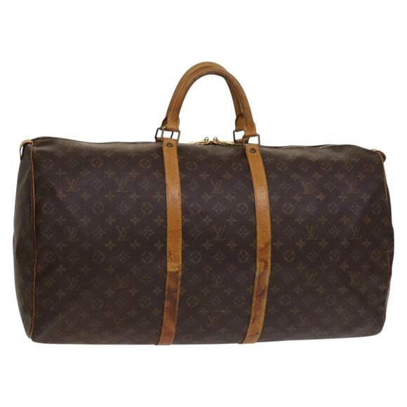 LOUIS VUITTON Monogram Keepall 60 Boston Bag M41422 - Picture 1 of 16